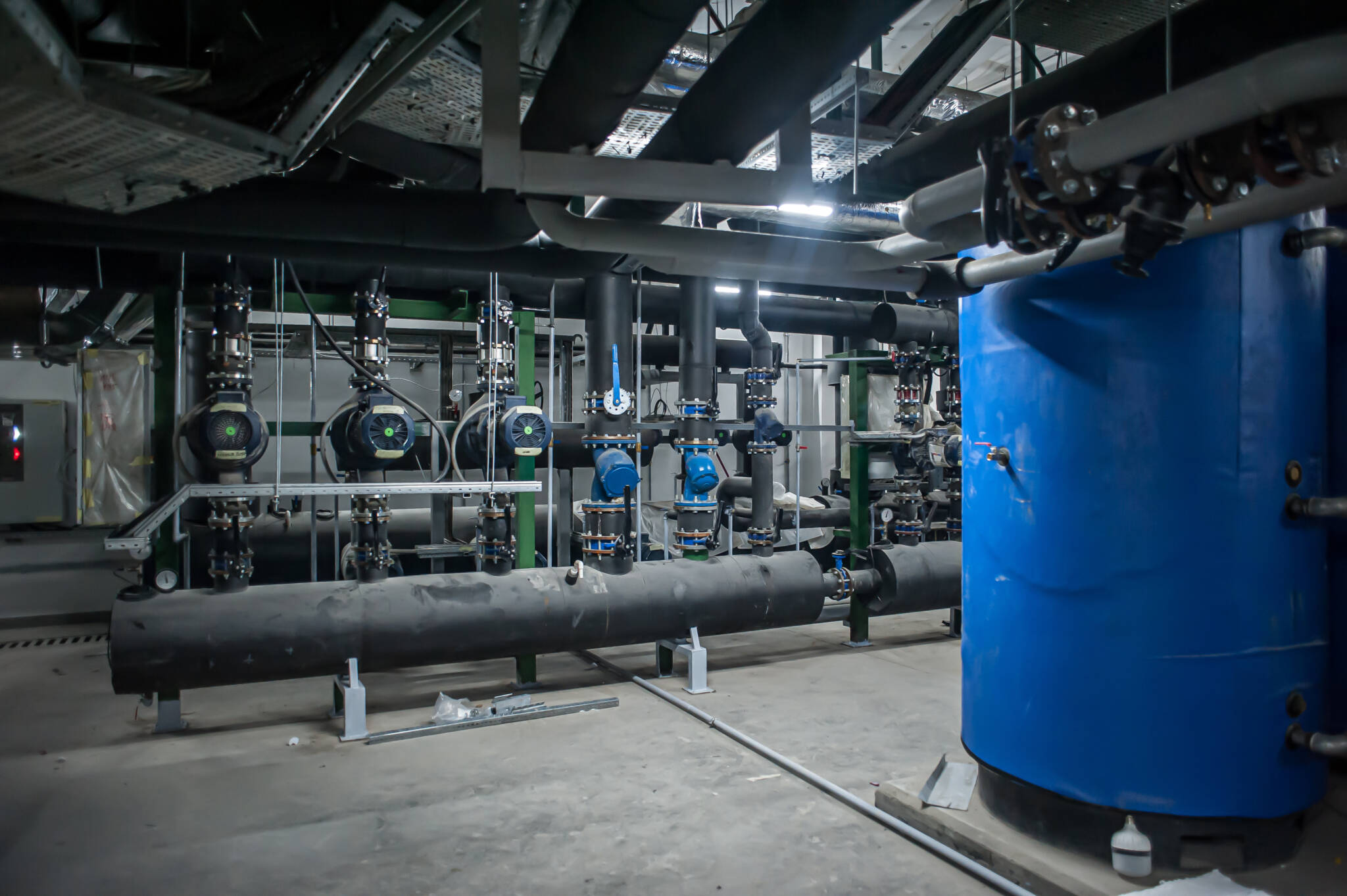 Huge Industrial Boiler Services And Air Handling Unit Huge Industrial Boiler Services And Air Handling Unit